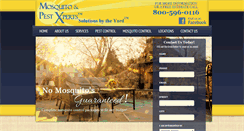 Desktop Screenshot of mosquitoxperts.com